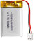 EEMB 3.7V 300mAh 602030 Batteria Lipo Batteria ricaricabile agli ioni di polimero di litio con connettore JST-Assicurarsi che la polarità del dispositivo corrisponda alla batteria prima dell'acquisto!