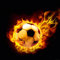 Bimkole DIY 5D Diamond Painting Zubehör Feuer Fußball,Diamant Malerei Kit Voll Runde Bohrer Malen nach Zahlen Malerei Stickerei Kreuzstich Diamond Dekoration 30x30cm