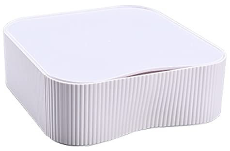 TUKA-i-AKUT Stapelbar Desktop Organizer Schubladenbox Frei Kombinierbar, Schreibtisch Storage Utensilienbox, Make-up Kosmetik Schmuck Aufbewahrungsschubladen, 23x22x8cm TKD8610 Weiß
