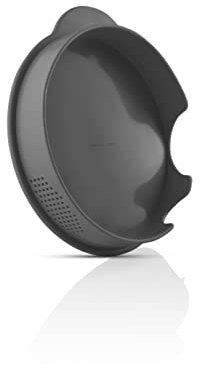 Eva Trio | Deckel für Rührschüssel 2,0 l | Mit dem Multifunktions-Deckel ist den Inhalt der Schüssel auszugießen – oder die Schüssel zu verschließen, wenn der Inhalt gekühlt werden soll | Grau