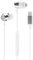 Music Sound | Auricolari a Filo Ergonomici In-Ear, Cuffie con Connettore Lightning MFI - Bianco