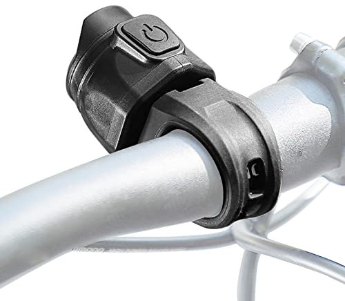 Pomurom Campanello elettronico per Bicicletta,Forti campanelli d'allarme per Biciclette Ricaricabili - Allarme per Mountain da Strada, Bici da Strada, e Adulti
