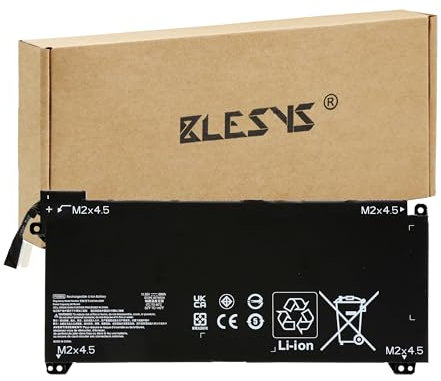 BLESYS PG06XL Battery for HP Omen 15-DH 15-dh0000na 15-dh0025nl 15-dh0000nx 15-dh0007TX HSTNN-DB9F L48431-2C1 L48497-005 11.55V 69WH