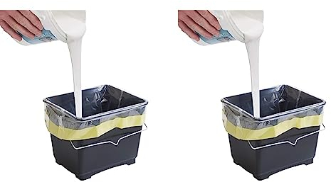 Coral 73334 Paintwiz Paint Scuttle Liners with Coreflex 5 Litre 8 Piece Pack Fast Easy Cleanup (Pack of 2)