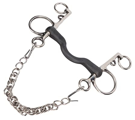 Pferdemaulgebisse, Sicheres Handpolieren für Pferdezubehör (135MM)