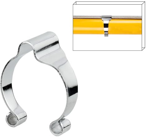 MXXiiv 1 pcs Bike Brake Hose Guide Universal Manganese Steel Bicycle Frame Cable Clips Clamps Guides for MTB Bike Road Bicycle, 25.4/28.6/31.8mm