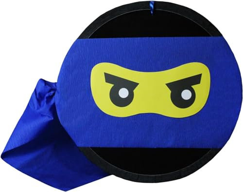 MagicPinatas Ninja Pinata Geburtstag Junge - Pinjata für Kinder - Piniata - Party Deko - Spielzug Geschenk für Jungs, Mädchen - Mitgebsel Kindergeburtstag Gastgeschenke