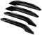 QPRPWHZI For Tesla For Model 3 Y Door Handle Handle Sticker Cover Car Modification Door Handle 4 Pieces Car Styling Accessories Exterior Door Handle Decorative Shell (Color : 4pcs Bright black)