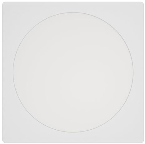 EGLO LED Einbaustrahler Fueva 6, Spot Deckenleuchte, eckiger Einbauspot | 6 cm, Lichtfarbe warmweiß und kaltweiß