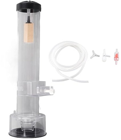 Fish Tank Protein Skimmer, Nano Fish Protein Skimmer Separator, Fish Tank Protein Filter Separator Aquarium Filter Accessory for Fish Farming