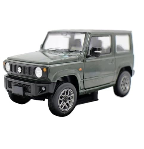 CUTSUGOK maßstabsgetreues Auto 1:24 for Suzuki Jimny 2018 Legierung Geländewagen Modell Dekoration Sammlung Souvenir Display Modellfahrzeug zum Sammeln