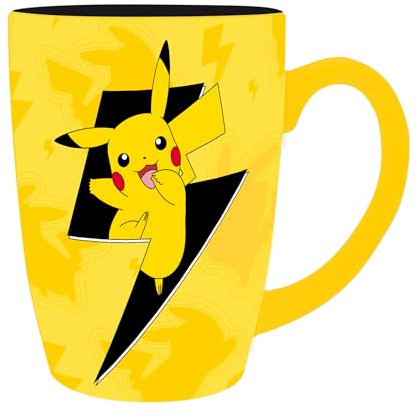 ABYSTYLE Pokémon Pikachu Tasse à café et thé en céramique 400 ml | Tasse Pokémon | Tasse à café | Marchandise Pokémon | Cadeaux Pokémon