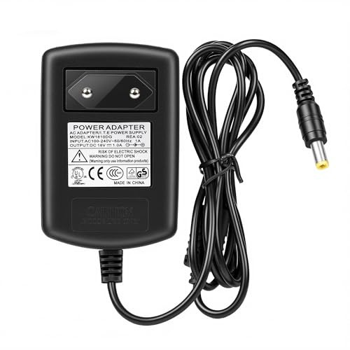 Carbosing 18 V 1,0 A Adapter Ladegerät kompatibel mit Logitech Squeezebox/UE Smart PSAA18R-180 993-000385 534-000245 090453-12 930-000097 930-000101 X-R0001 930 -0001 29 534-000246 830-000070 Radio