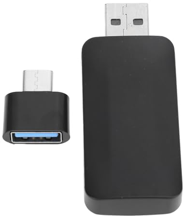 Hapivida Wireless Car Adapter, Plug and Play Bluetooth 5.0 WiFi kabellos für Auto mit Touchscreen Steuerung und Sprachassistent für Fahrzeuge
