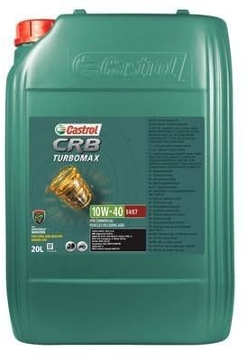 CASTROL Motoröl 10W-40 CRB Motor Öl ACEA E7 ACEA E4 Turbomax E4/E7 20L Kompatibel mit MERCEDES-BENZ C-Klasse Limousine W204 E-Klasse Limousine W211 C-Klasse T-modell S204 A-Klasse W169