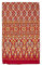 Kitama Thai Sarong Bett-Tuch Überwurf Lila 200cm x 110cm umgenäht