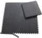 Sporttrend 24® 4 Schutzmatten ohne Randstücke in schwarz 60x60x1cm | 1,44qm | Bodenschutzmatte Unterlegmatte für Fitnessgeräte Sportgeräte