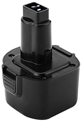 Shentec 9.6V Ni-MH compatibile con la Batteria Dewalt 9.6V DW9062 DW9061 DE9036 DE9061 DE9062 DW9614 DW050 e con la batteria di ricambio Black & Decker PS120 Fire Storm