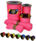 EdcX Paracord 4 mm, 35+ Volltonfarben (10 m, 15 m, 30 m, 50 m, 100 m, 300 m) | Ideal zum Basteln, Camping, Outdoor | 100% Nylonseil 4 mm| Taktische Schnur 550 Typ III (Pastel Pink, 30 m)