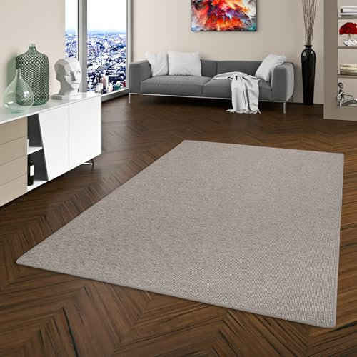Snapstyle Natur Sisal-Optik Teppich Taff Grau in 24 Größen