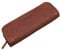 STILORD 'Alfie' Leder Mäppchen Vintage Stifte Etui Schlampermäppchen Erwachsene Federmappe Stiftetasche aus Echt Leder, Farbe:Kara - Cognac