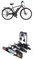 Fischer E-Bike Trekking, VIATOR 1.0 Elektrofahrrad für Herren, RH 50 cm, Hinterradmotor 45 Nm, 48 V Akku, dunkel anthrazit matt, 28 Zoll Kupplungsfahrradträger ProlineEvo 3, Fahrradträger