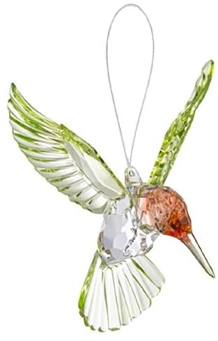 Ganz Red Throated Hummingbird Christmas Tree Ornament 4.5 Inch Multicolor