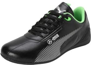 PUMA Erwachsene Mercedes-AMG Petronas F1® Neo Cat 2.0 Sneakers 42 Black Fizzy Green