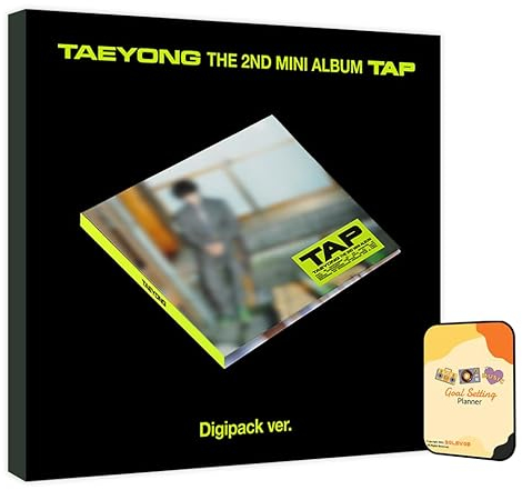 TAP Taeyong NCT Album [Digipack ver]+Pre Order Benefits+BolsVos K-POP Inspired Freebies (2nd Mini Album)