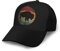 Generic Baseball Cap Distressed Buffalo Bison Tierliebhaber Schwarz Trucker Hut Unisex Baseballkappe Mode Baseballmütze Für Golf Running Outdoor