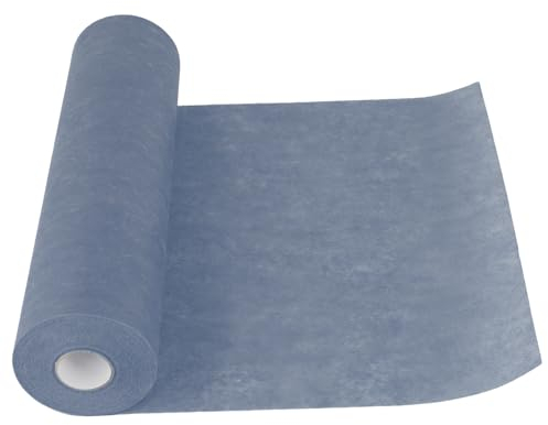 ANYUNKEY Vlies Tischläufer Blau Grau , Tischläufer Modern,Tischband Rolle, Table Runner Outdoor,Tischdeko für Geburtstage & Hochzeiten, Taufe ,Konfirmation oder Kommunion und Festtafeln,30 cm x 25 m