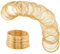 SOFPLATE 500 bucles Calibre 22 pulseras de Alambre de Memoria de Acero Joyería A Granel Cuentas de Alambre de Memoria Brazalete de Oro Accesorios para Hacer Joyas Suministros para Manualidades Pulsera