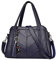 Albers Noten Letzte Hemd Hat Keine Taschen Damen Handtasche Weiches Große Kapazität Umhängetasche Frauen Luxus Geldbörsen Handtasche Tennis Taschen (Blue, One Size)