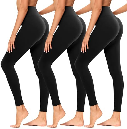 TNNZEET High Waist Leggings Damen Elastische Leggins Weiche Sporthose Gym | Sportleggins Lang für Yoga Sport, Activewear Mode Sportkleidung, Weicher Fashion Hose