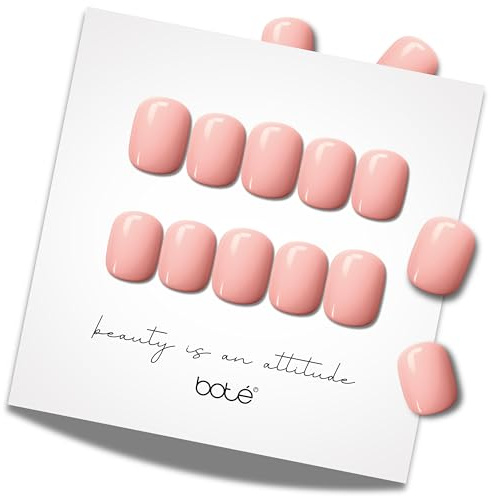 BOTÉ Press on Nails Set, 30 wiederverwendbare Kunstnägel zum Aufkleben, Nägel zum Kleben aus koreanischem Premium Gel, Klebenägel Fingernägel