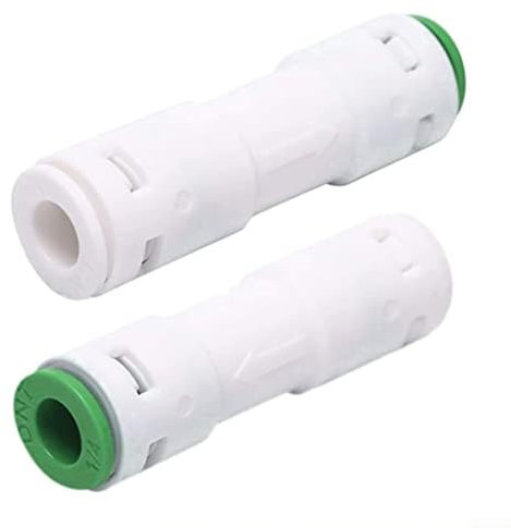 2 válvulas de retención de conexión rápida de 14 pulgadas para sistemas de filtro de agua de ósmosis inversa y dispensación de bebidas