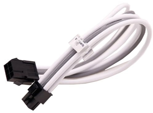 JINYINGHUA Tarjeta Gráfica De Alimentación 6P Cable Extension Nylon Tejido Red Envuelto Mod 18