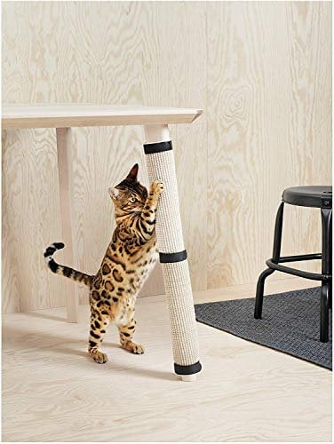 Griffoir pour Chat transformez Facilement Rapidement Pied de Table en grattoir