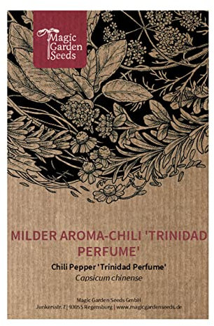 Milder Aroma-Chili 'Trinidad Perfume' (Capsicum chinense) 10 Samen