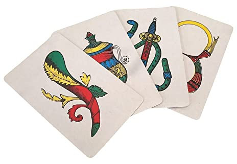 FAST WORLD SHOPPING CARTE NAPOLETANE DA GIOCO PLASTIFICATE DA TAVOLO SCOPA BRISCOLA SOLITARIO