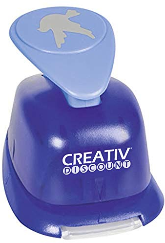 CREATIV DISCOUNT Motivstanzer Groß, ca. 2,5cm, Motiv Taube