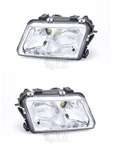 Halogen Scheinwerfer Set für A3 (8L) Bj. 09/96-08/00 H7/H4 mit NSW