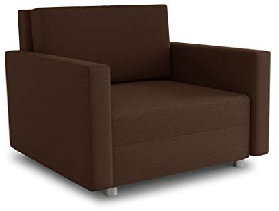 Schlafsofa Pura Midi mit Bettkasten - Polstersofa mit Schlaffunktion, Sofa, Sofagarnitur, Bettsofa, Wohnlandschaft, Couch (Braun (Suedine 26))