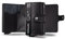 SLim Porta Carte di Credito Schermato Portafoglio Uomo Rfid Portatessere Anticlonazione Donna Portacarte Uomo (Nero, Senza Zip)