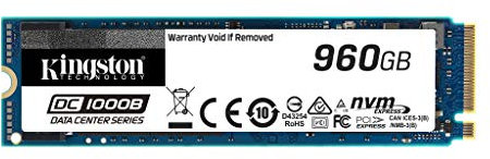 Kingston Data Center DC1000B (SEDC1000BM8/960G) Enterprise NVMe SSD 960 GB M.2 2280