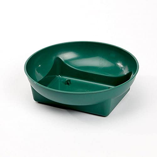 Single Square/Round Floral Foam Bowl -H5 x Ø15.5cm - Green - Florist Table Arrangement