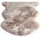 Altlue Lammfell Teppich Echtes Lammfell Fellteppich Stuhlauflage Fell Teppiche Dekofell Echtfell Sitzfell Stuhl Felle Für Stühle Sofa (70X100cm) (Color : 5)
