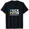 Puck Futin I Stand With Ukraine - Anti Putin Ukrainian Flag T-Shirt