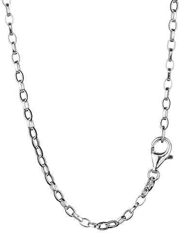NKlaus 40cm Erbskette 925 Silber elegante Halskette Breite: 2,0mm Collier 3,1g schwer 8345