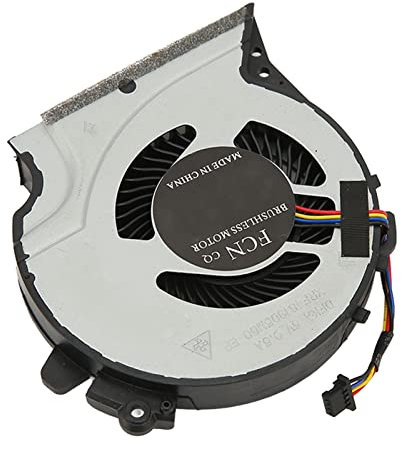 Ventilateur de Refroidissement CPU GPU pour Pac Gaming 4 Green Blade, Connecteur d'alimentation à Refroidissement Rapide 4 Broches pour Pavilion 15 CX 15(Ventilateur de